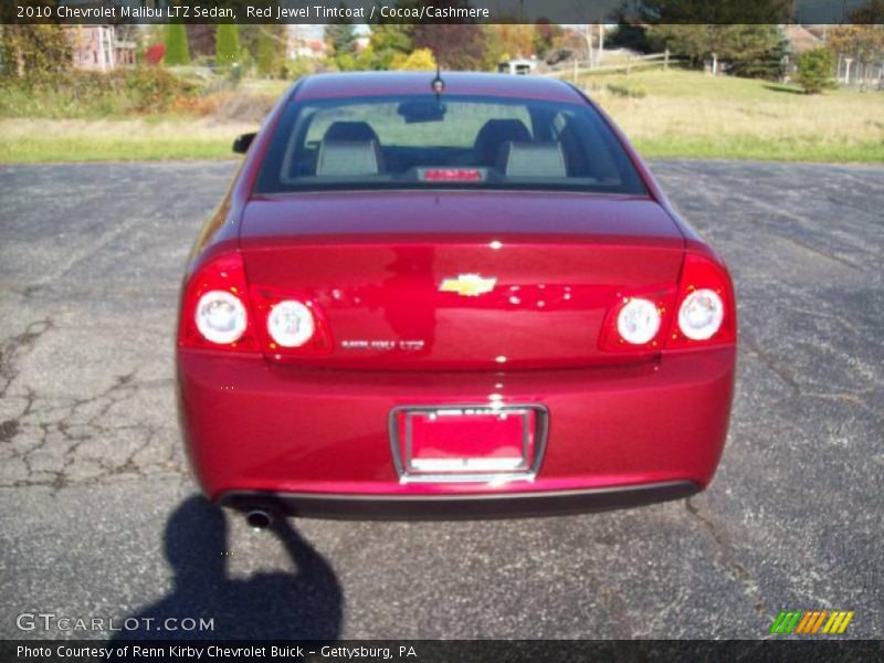 Red Jewel Tintcoat / Cocoa/Cashmere 2010 Chevrolet Malibu LTZ Sedan