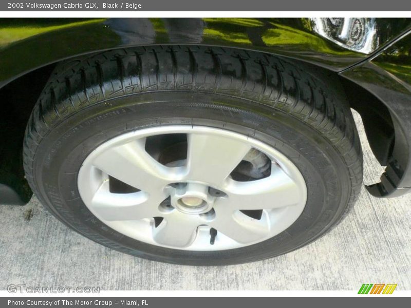 Black / Beige 2002 Volkswagen Cabrio GLX