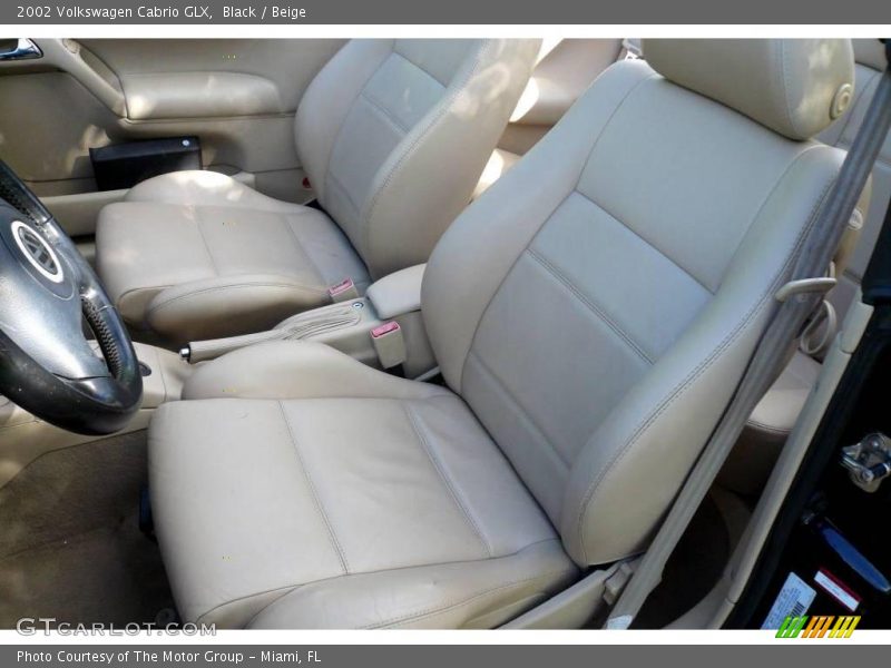 Black / Beige 2002 Volkswagen Cabrio GLX