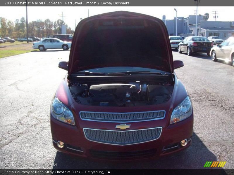 Red Jewel Tintcoat / Cocoa/Cashmere 2010 Chevrolet Malibu LTZ Sedan