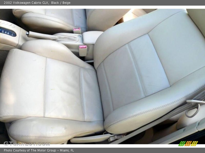 Black / Beige 2002 Volkswagen Cabrio GLX