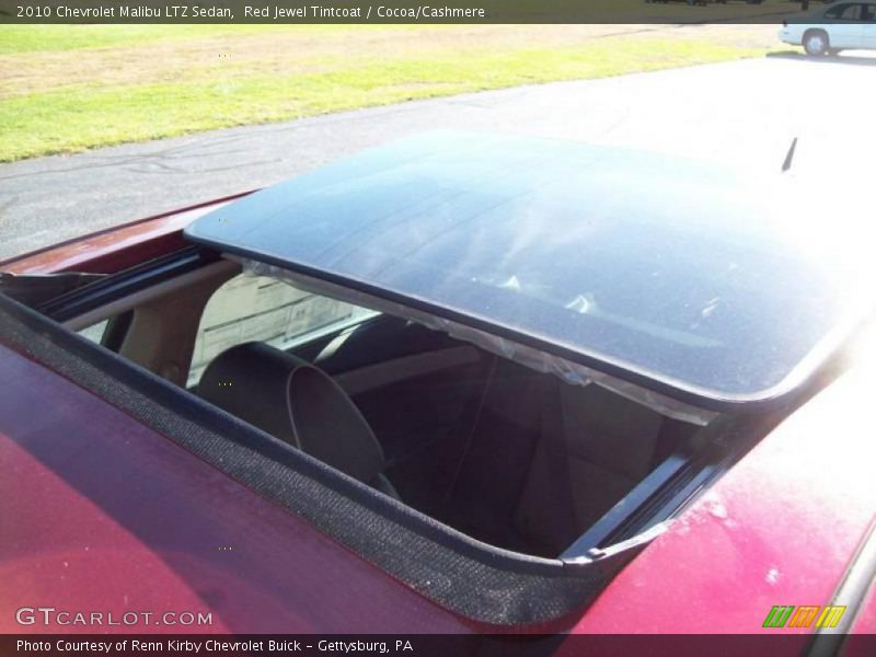 Red Jewel Tintcoat / Cocoa/Cashmere 2010 Chevrolet Malibu LTZ Sedan