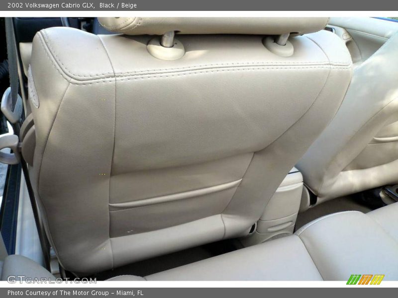 Black / Beige 2002 Volkswagen Cabrio GLX