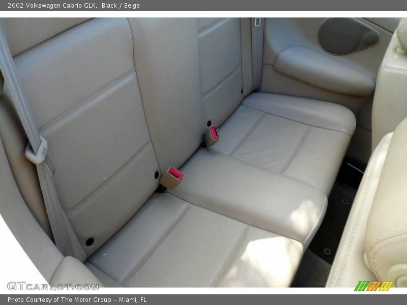 Black / Beige 2002 Volkswagen Cabrio GLX