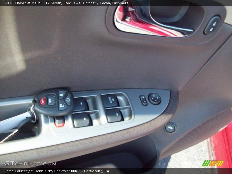 Red Jewel Tintcoat / Cocoa/Cashmere 2010 Chevrolet Malibu LTZ Sedan