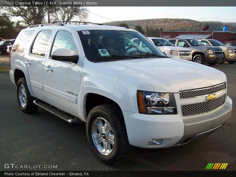 Summit White / Ebony 2009 Chevrolet Tahoe LT 4x4