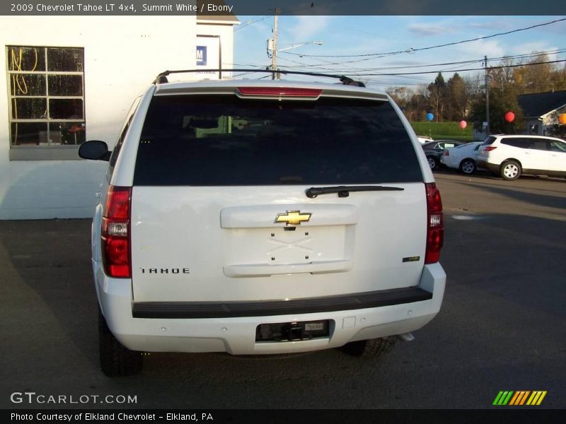 Summit White / Ebony 2009 Chevrolet Tahoe LT 4x4