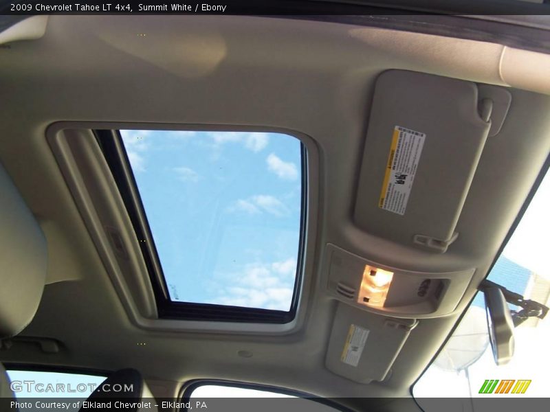 Summit White / Ebony 2009 Chevrolet Tahoe LT 4x4