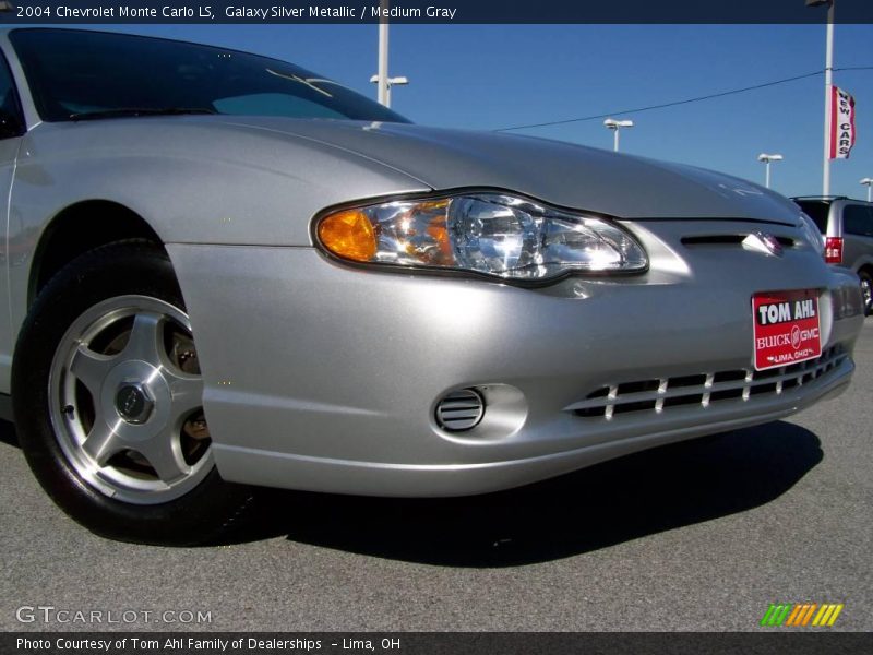 Galaxy Silver Metallic / Medium Gray 2004 Chevrolet Monte Carlo LS