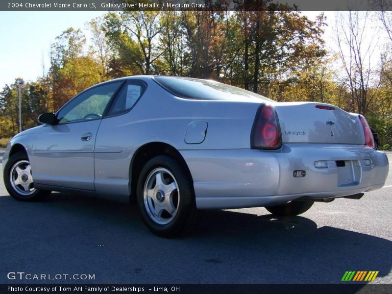 Galaxy Silver Metallic / Medium Gray 2004 Chevrolet Monte Carlo LS