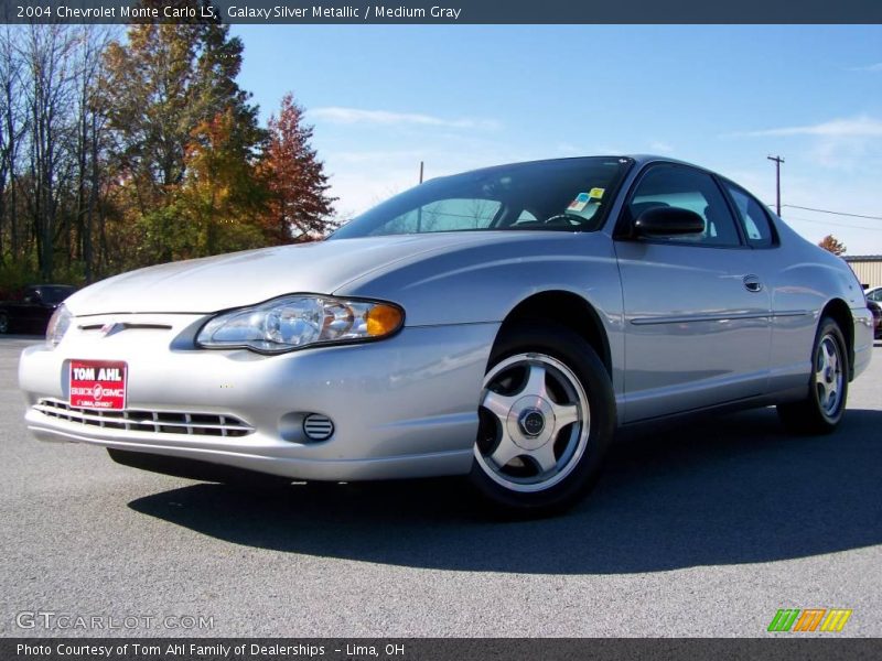 Galaxy Silver Metallic / Medium Gray 2004 Chevrolet Monte Carlo LS