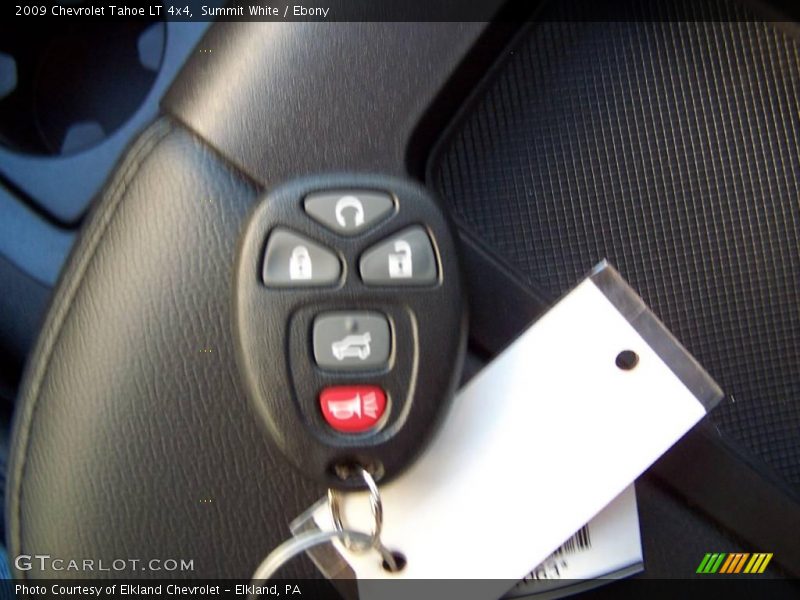 Summit White / Ebony 2009 Chevrolet Tahoe LT 4x4