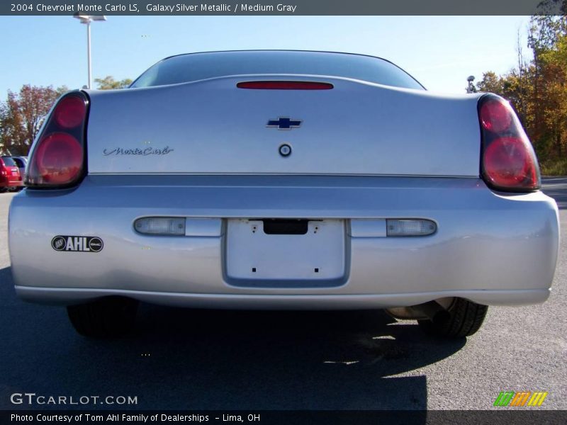 Galaxy Silver Metallic / Medium Gray 2004 Chevrolet Monte Carlo LS