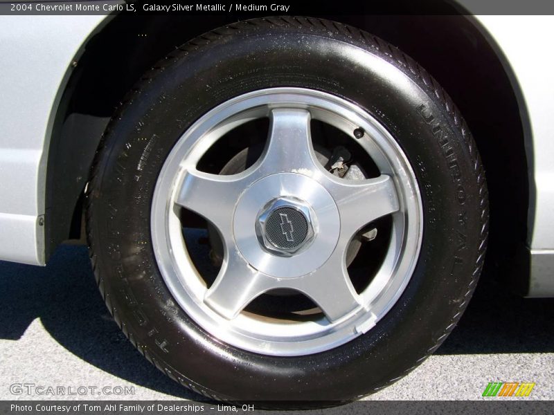Galaxy Silver Metallic / Medium Gray 2004 Chevrolet Monte Carlo LS