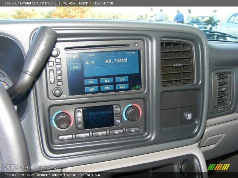 Black / Tan/Neutral 2006 Chevrolet Suburban Z71 1500 4x4