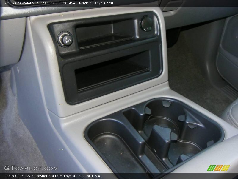 Black / Tan/Neutral 2006 Chevrolet Suburban Z71 1500 4x4