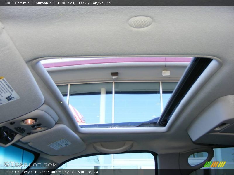 Black / Tan/Neutral 2006 Chevrolet Suburban Z71 1500 4x4
