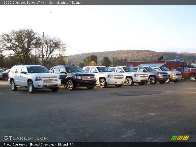 Summit White / Ebony 2009 Chevrolet Tahoe LT 4x4