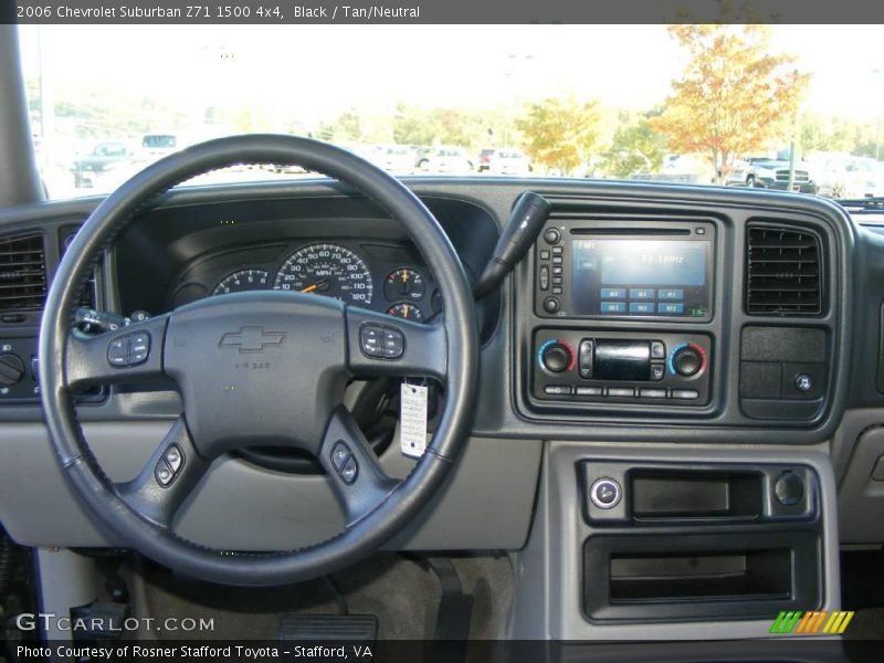 Black / Tan/Neutral 2006 Chevrolet Suburban Z71 1500 4x4