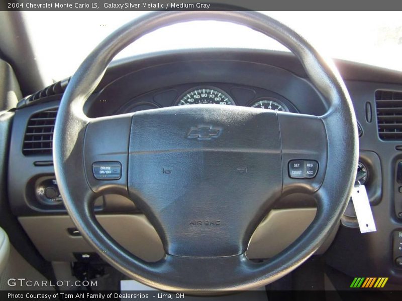 Galaxy Silver Metallic / Medium Gray 2004 Chevrolet Monte Carlo LS