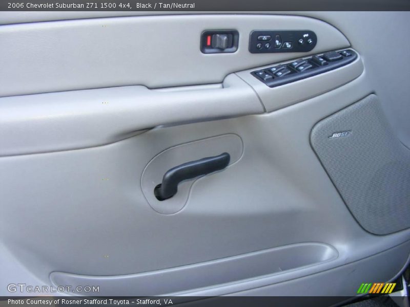 Black / Tan/Neutral 2006 Chevrolet Suburban Z71 1500 4x4