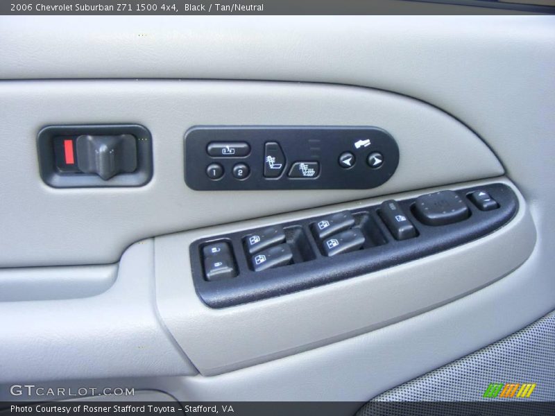 Black / Tan/Neutral 2006 Chevrolet Suburban Z71 1500 4x4