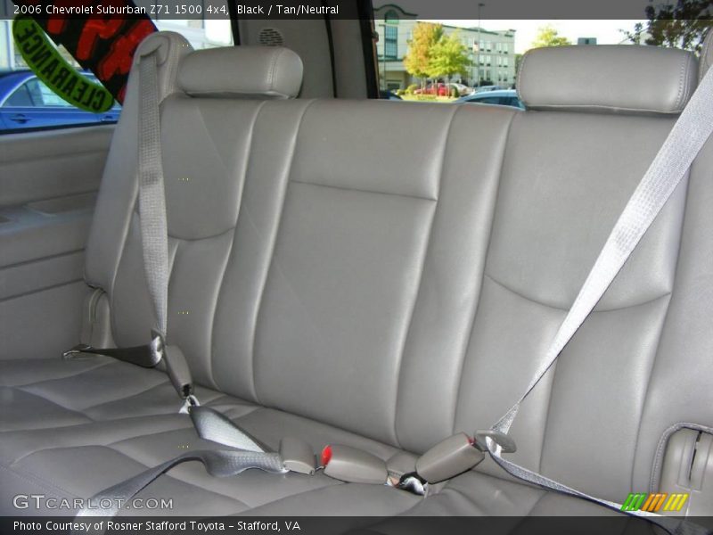 Black / Tan/Neutral 2006 Chevrolet Suburban Z71 1500 4x4