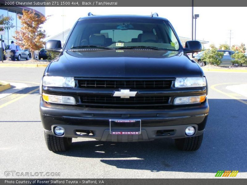 Black / Tan/Neutral 2006 Chevrolet Suburban Z71 1500 4x4