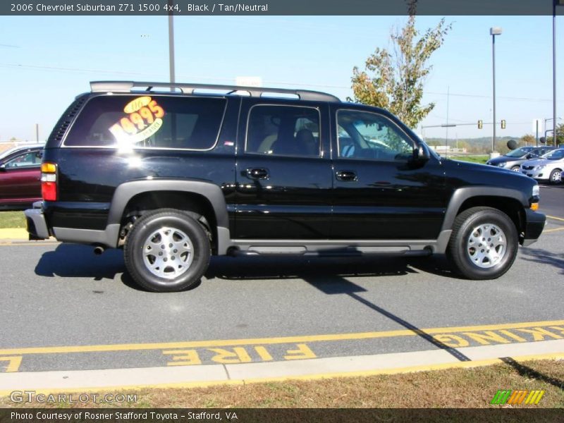 Black / Tan/Neutral 2006 Chevrolet Suburban Z71 1500 4x4