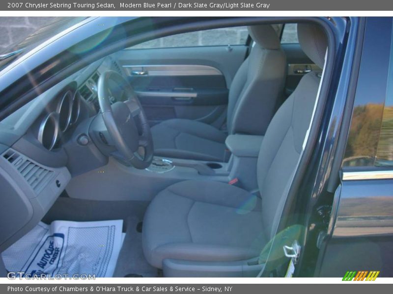 Modern Blue Pearl / Dark Slate Gray/Light Slate Gray 2007 Chrysler Sebring Touring Sedan