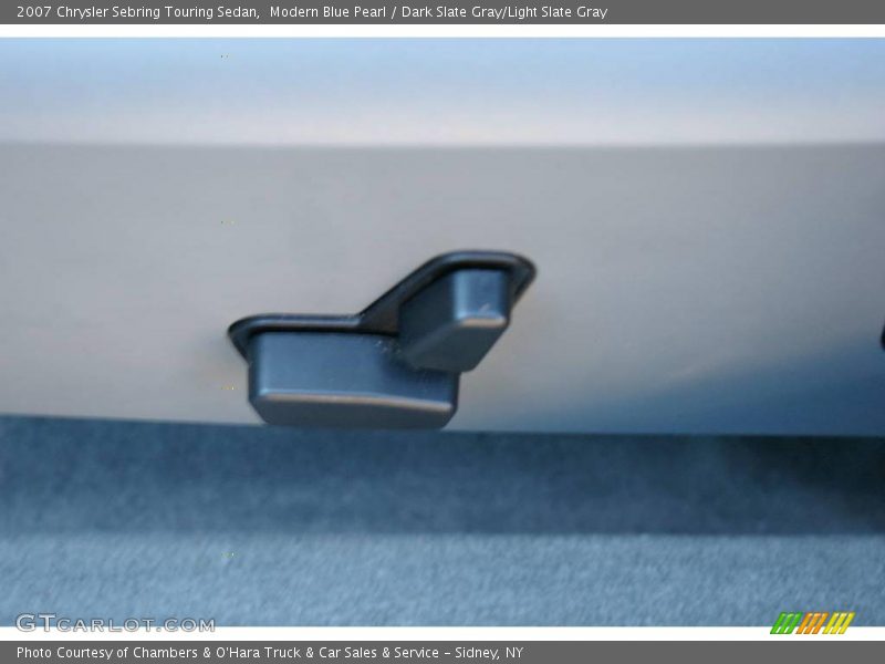 Modern Blue Pearl / Dark Slate Gray/Light Slate Gray 2007 Chrysler Sebring Touring Sedan