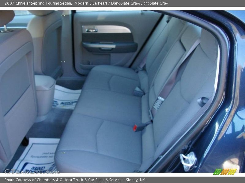 Modern Blue Pearl / Dark Slate Gray/Light Slate Gray 2007 Chrysler Sebring Touring Sedan