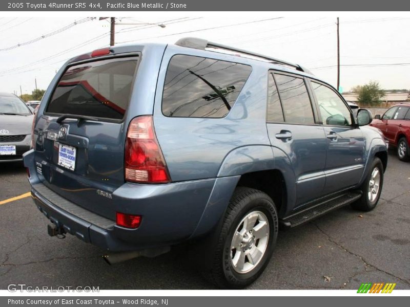 Pacific Blue Metallic / Stone 2005 Toyota 4Runner SR5 4x4