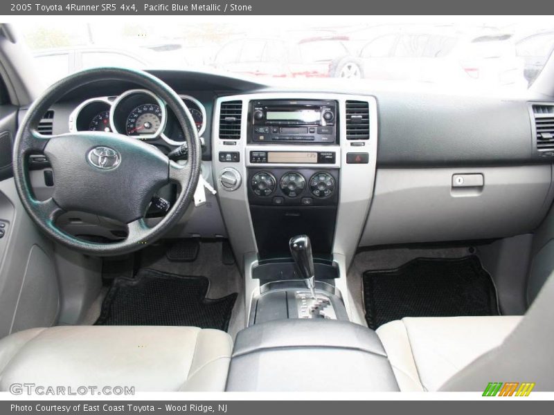 Pacific Blue Metallic / Stone 2005 Toyota 4Runner SR5 4x4