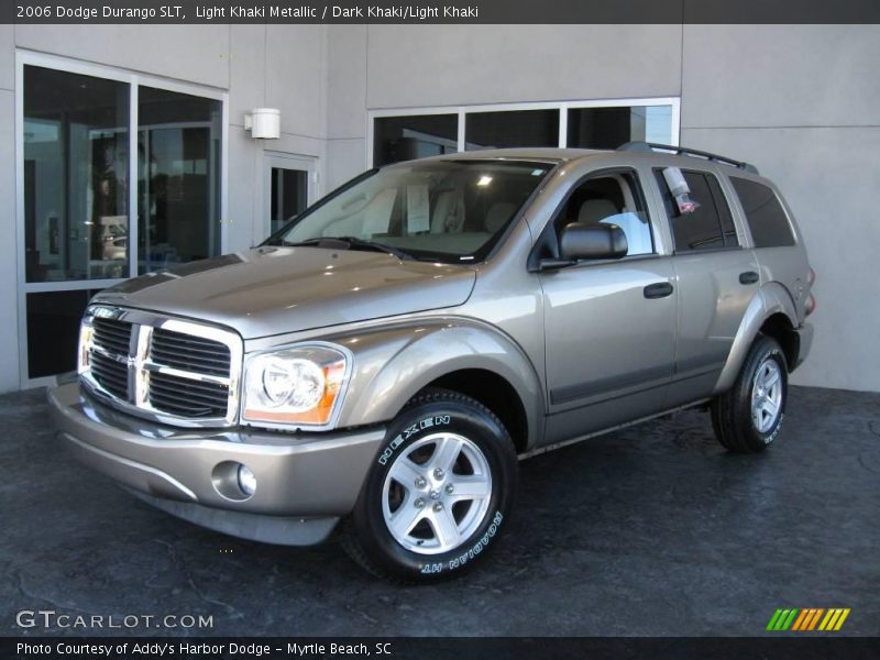 Light Khaki Metallic / Dark Khaki/Light Khaki 2006 Dodge Durango SLT