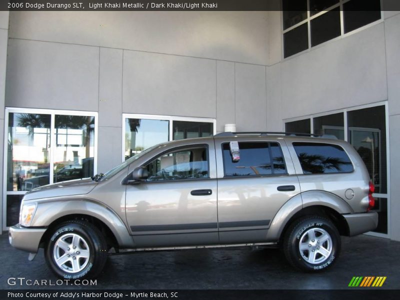 Light Khaki Metallic / Dark Khaki/Light Khaki 2006 Dodge Durango SLT
