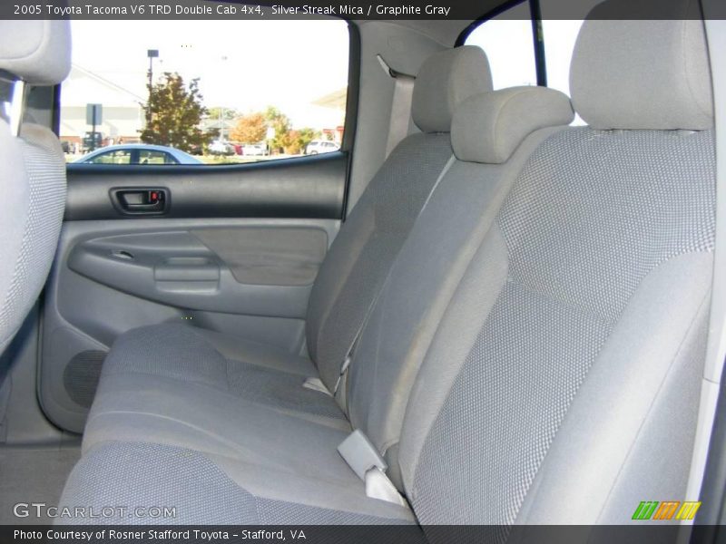 Silver Streak Mica / Graphite Gray 2005 Toyota Tacoma V6 TRD Double Cab 4x4