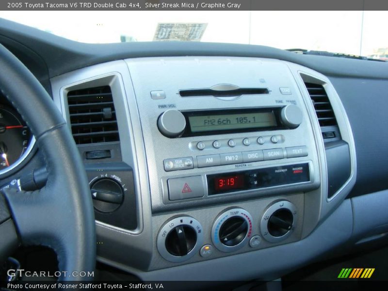 Silver Streak Mica / Graphite Gray 2005 Toyota Tacoma V6 TRD Double Cab 4x4