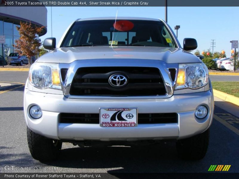 Silver Streak Mica / Graphite Gray 2005 Toyota Tacoma V6 TRD Double Cab 4x4