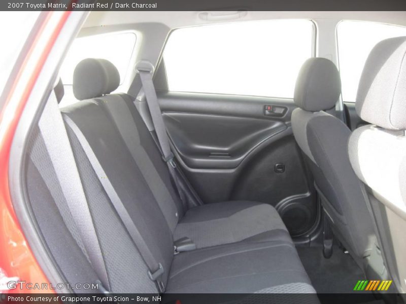 Radiant Red / Dark Charcoal 2007 Toyota Matrix