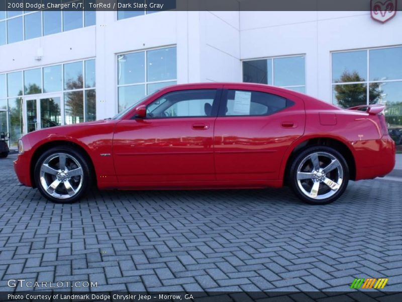 TorRed / Dark Slate Gray 2008 Dodge Charger R/T
