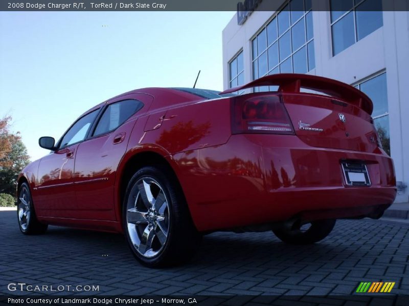 TorRed / Dark Slate Gray 2008 Dodge Charger R/T