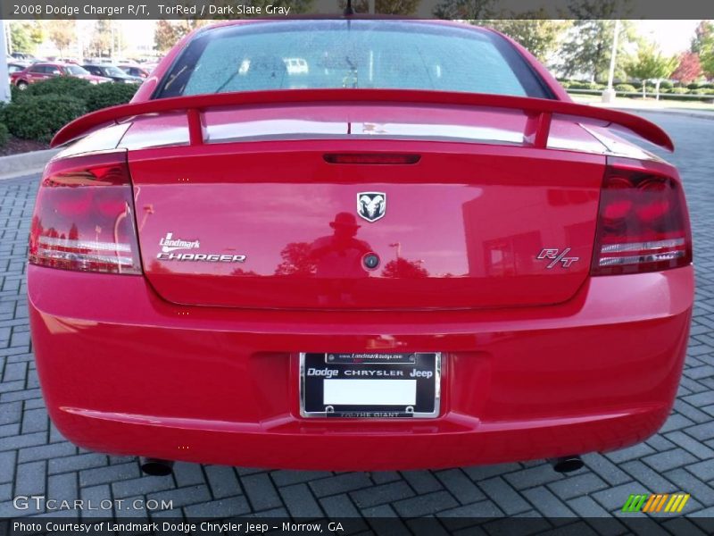 TorRed / Dark Slate Gray 2008 Dodge Charger R/T