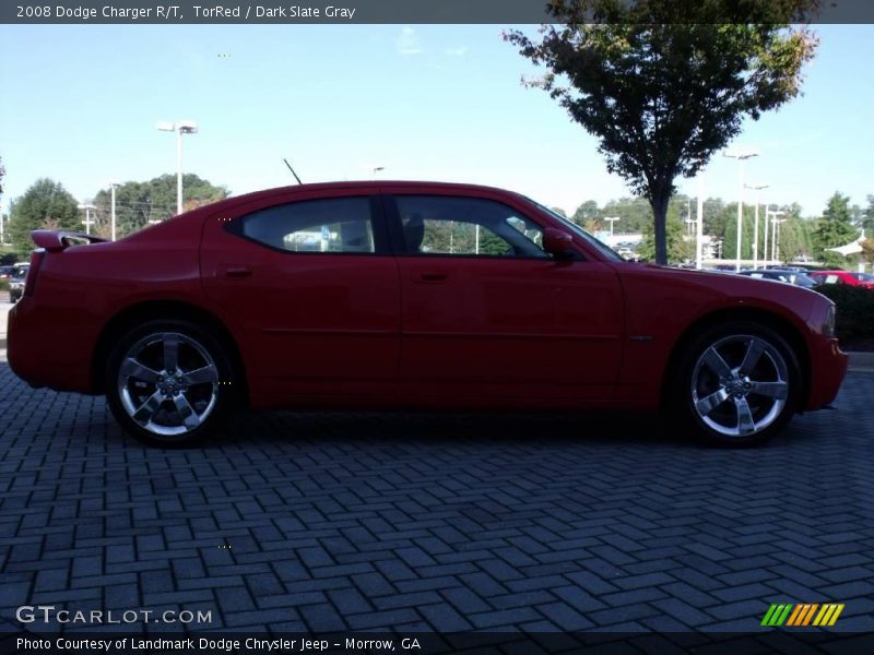 TorRed / Dark Slate Gray 2008 Dodge Charger R/T