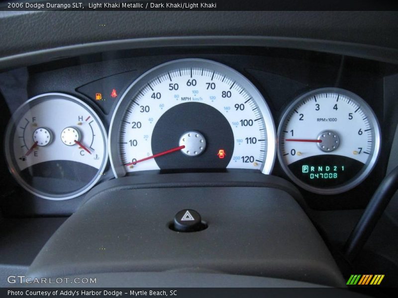 Light Khaki Metallic / Dark Khaki/Light Khaki 2006 Dodge Durango SLT