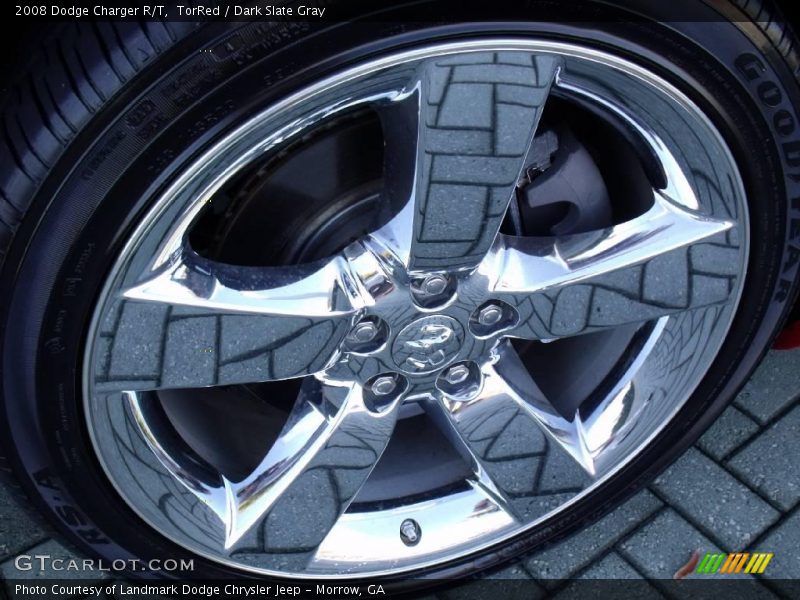 TorRed / Dark Slate Gray 2008 Dodge Charger R/T