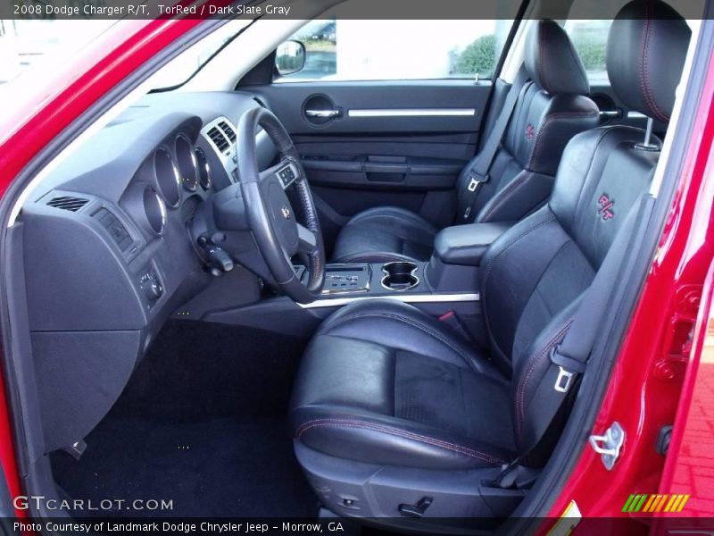 TorRed / Dark Slate Gray 2008 Dodge Charger R/T