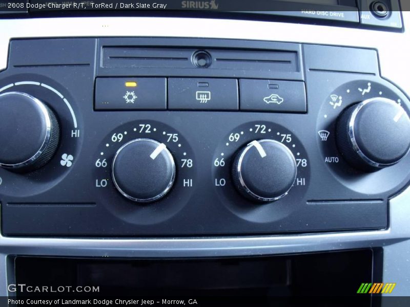 TorRed / Dark Slate Gray 2008 Dodge Charger R/T