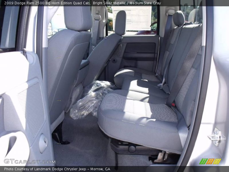 Bright Silver Metallic / Medium Slate Gray 2009 Dodge Ram 2500 Big Horn Edition Quad Cab