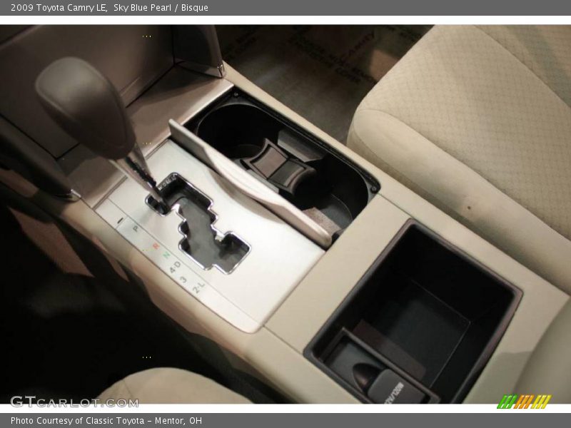 Sky Blue Pearl / Bisque 2009 Toyota Camry LE